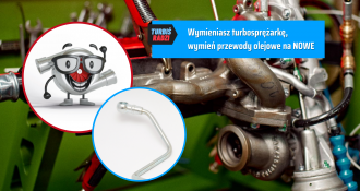 Blokada przewodów olejowych może być przyczyną awarii turbosprężarki. Osady i zabrudzenia powodują zmniejszenie ich średnicy wewnętrznej co jest trudne do zdiagnozowania... Dlatego Turbiś radzi: Wymieniając turbosprężarkę wymień także przewody olejowe na NOWE